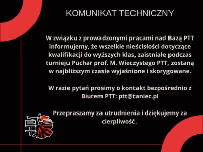 Komunikat techniczny Wieczysty